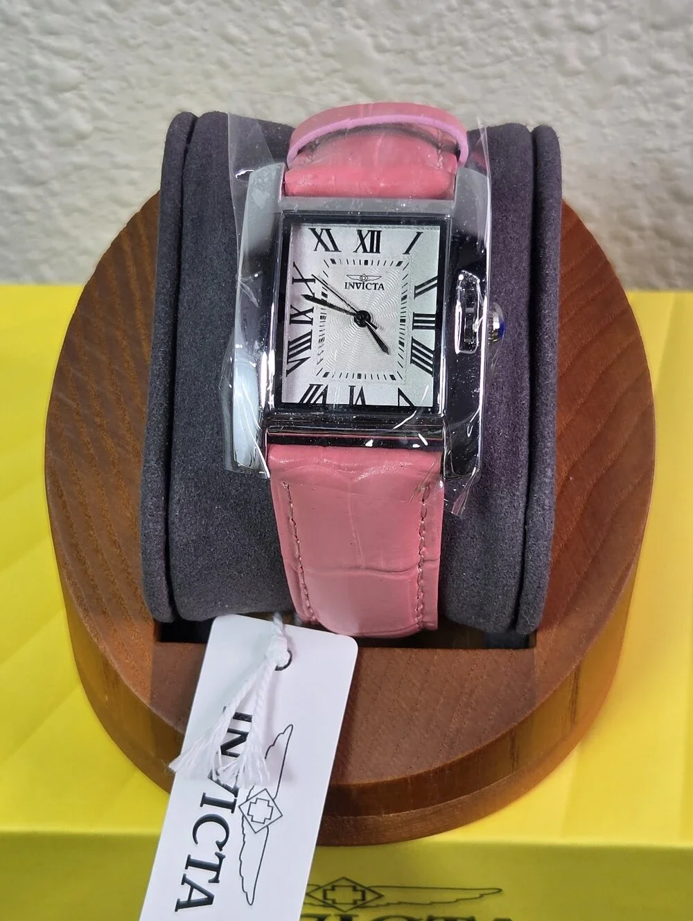 Invicta Celestial Women’s Watch – 30mm – Pink Leather – Model 70301